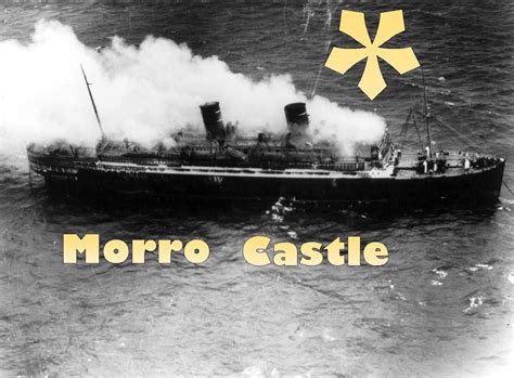 Flashback In Maritime History Fire On Ss Morro Castle On 8 September