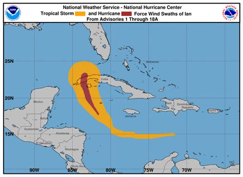 Mike S Weather Page On Twitter NHC Graphic Showing The Wind Field Of