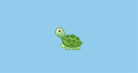 Tortuga Emoji On Google Noto Color Emoji Android 8 1