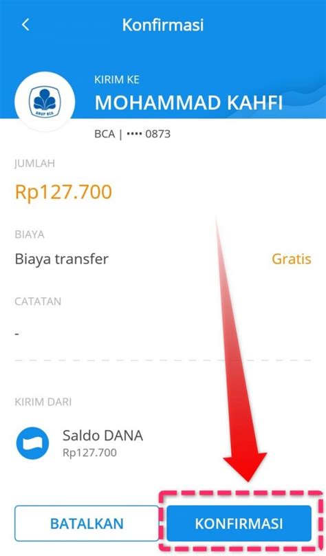 Cara Kirim Transfer Saldo Dana Ke Rekening Bank Jagoan Kode