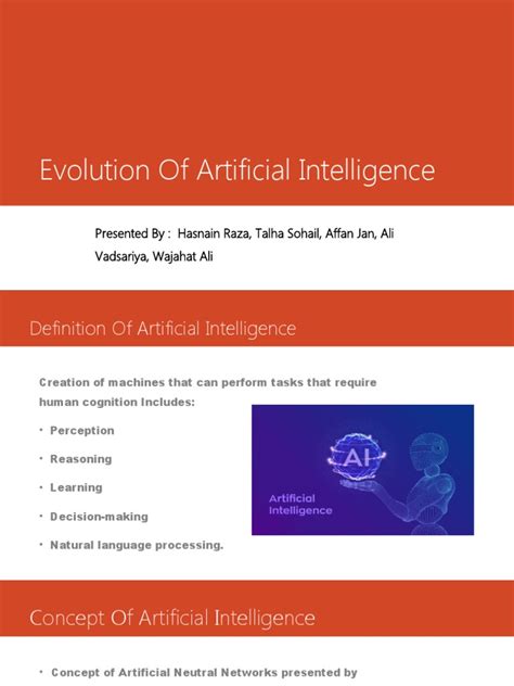 The Past Present And Future Of Artificial Intelligence An Overview Of The Evolution Of Ai And