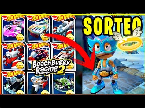 SORTEO CUENTA DE BEACH BUGGY RACING 2 CON TODO LOS CARROS Y TRAJES DE