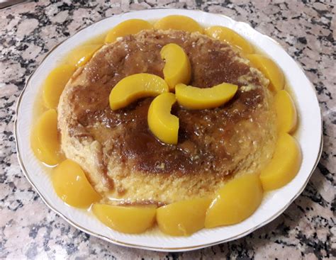 COCINAR NO ES DIFÍCIL PRUÉBALO FLAN DE MELOCOTÓN