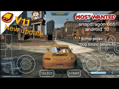 Need For Speed Most Wanted 2012 Vita3k V11 New Update Snapdragon