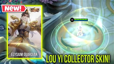 LOU YI ELYSIUM GUARDIAN COLLECTOR SKIN LOU YI COLLECTOR SKIN MLBB