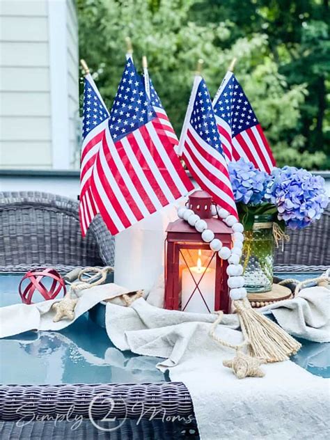 Simply Beautiful Outdoor Patriotic Celebration Ideas