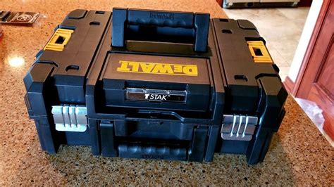 DEWALT DWST17808 TSTAK I Toolbox Organizer Customer Review YouTube