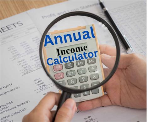 How To Calculate My Annual Income After Taxes Printable Online