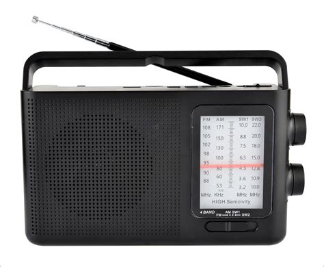 Fm Am Sw1 2 4 Bands Portable Radio With Usb Tf Rechargeable Bluetooth