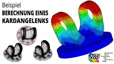 Beispiel Berechnung Eines Kardangelenks Fem Helden De