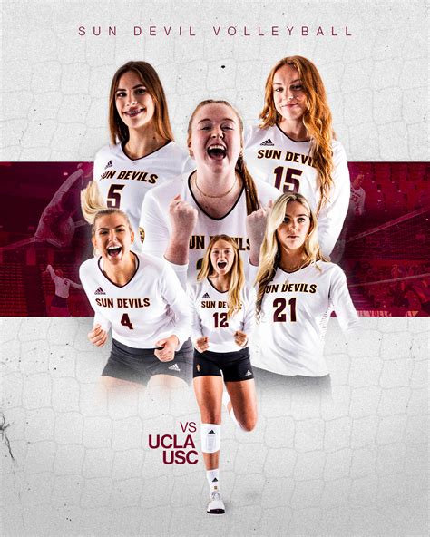 Sun Devil Volleyball Behance