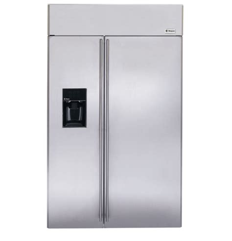 Ziss Dmss Ge Monogram Built In Side By Side Refrigerator With