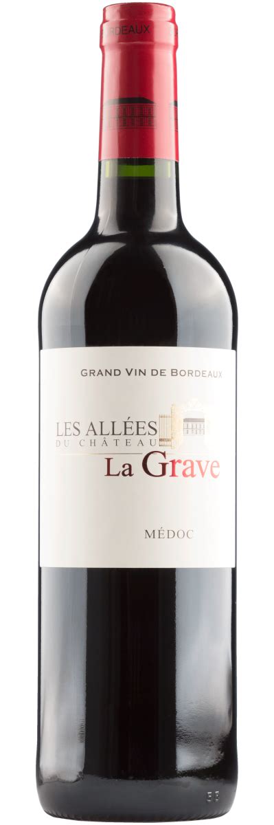 Château La Grave Médoc Les Allées Du Château Wijn Bovino