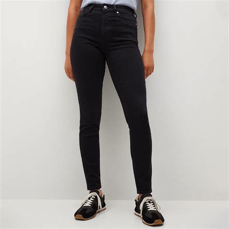 Black High Rise Skinny Stretch Jeans Brandalley