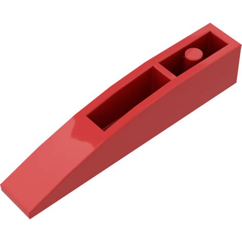 LEGO Red Slope 1 X 6 Curved Inverted 41763 42023 Brick Owl LEGO