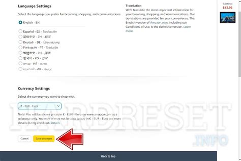 Cómo cambiar la moneda en Amazon HardReset info
