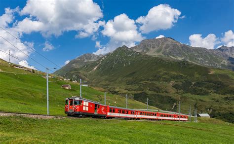 Deh 4 4 23 der MGB zwischen Andermatt und Nätschen