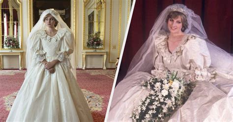 The Princess Diana Wedding Dress "The Crown" Didn't Show