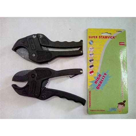 Jual Gunting Pipa Pvc Hitam Super Stamvick Gunting Pemotong Pipa Air