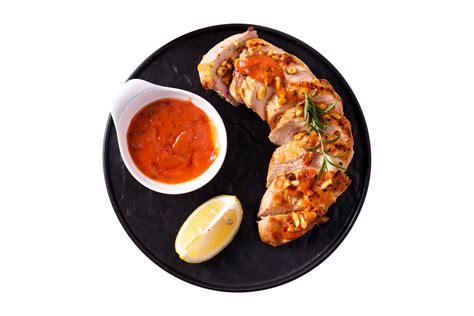 Grilled Chicken Breast With Sauce On Transparent Background 23858444 PNG