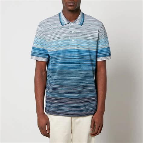 Missoni Space Dye Cotton Polo Shirt S Coggles