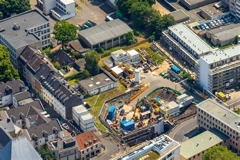 K Ln Aus Der Vogelperspektive Baustelle Zum Neubau Einer