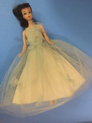 Vintage Barbie Premier Togs Gown Fab Lu Bild Lilli Tulle Pearls NO DOLL