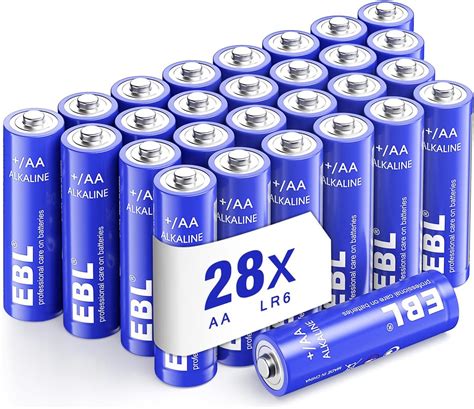 Everactive Aa Batterien 40er Pack Pro Alkaline Mignon Lr6 R6 15v Höchster Leistung 10 Jahre