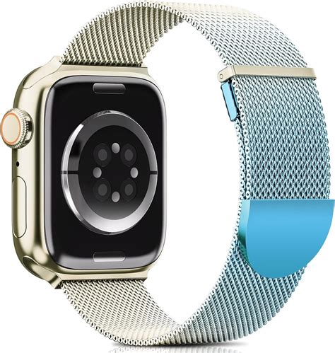 Higgs Metal Strap Compatible With Apple Watch Straps Mm Mm Mm