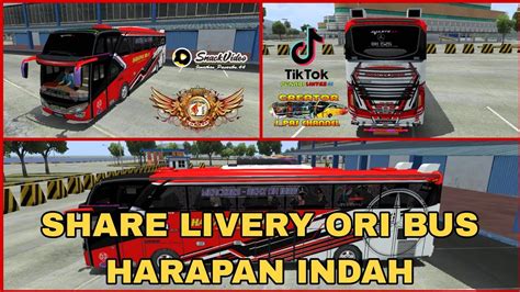 Share Livery Ori Bus Harapan Indah Nopin Body Shd Avante Bus Aceh