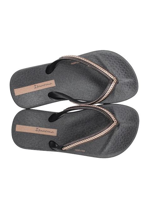 Ipanema Παιδικές Σαγιονάρες Flip Flops Μαύρες 780 18380 Black Skroutz gr