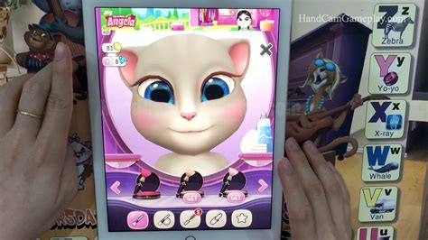 My Talking Angela Handcam Gameplay Walkthrough Part 01 Level 4 Ipad