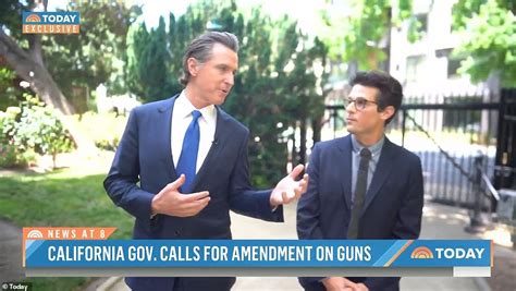 Gavin Newsom Proposes A 28th Amendment For Guns In Us Constitution Daily Mail Online