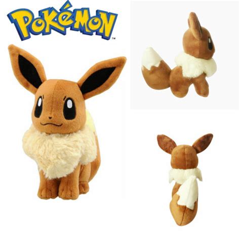 11 Pokemon Plush Doll Evoli Eevee Stuffed Teddy Soft Toys On OnBuy