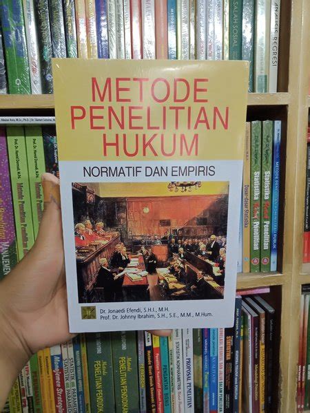 Jual Buku Metode Penelitian Hukum Normatif Dan Empiris Di Lapak Rama Books Centre Bukalapak