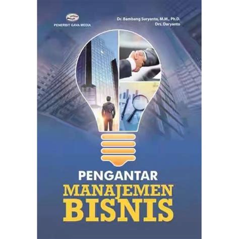 Jual BUKU Pengantar Manajemen Bisnis Bambang Suryanto Terbaru