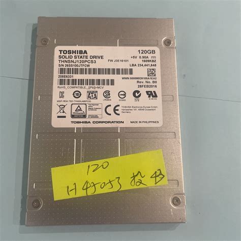 Yahooオークション 使用45053時間toshiba Thnsnj120pcs3
