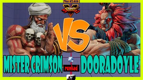 Sfv Ce Bms Mistercrimson Dhalsim Vs Akuma Dooradoyle Street