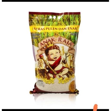 Jual Beras Anak Raja 5kg Pulen Dan Enak Shopee Indonesia