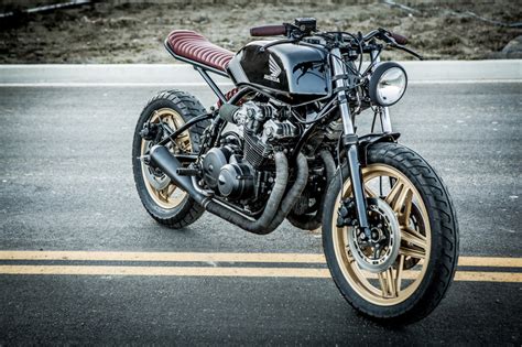 Honda CB750 Brat Tracker By Tom Laveuf BikeBound