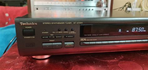 Technics ST GT650 Stereo Synthesizer Tuner Audioweb