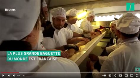 La Plus Longue Baguette Du Monde Est D Sormais Fran Aise