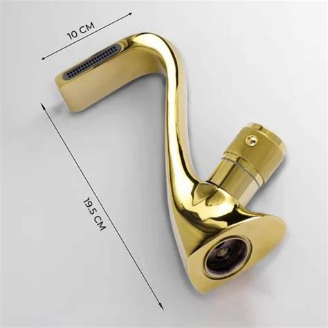 Plantex Designer Pure Brass Single Knob High Neck Hot Cold Wash Basin Mixer Kitchen Sink Tap