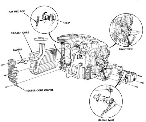 Qanda Honda Accord Heater Core Replacement Location Diagrams And More