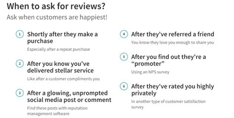 Asking For A Review Template