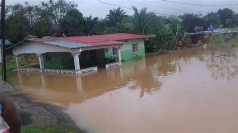 Inundaciones en Colón Costas Arriba y Abajo ríos se encuentran a su