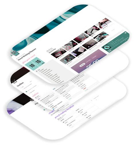 Novel Writing Planner Escrevível Como Ser Escritor E Tudo Sobre