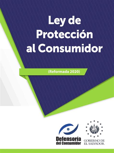 Protección Integral De Los Derechos De Los Consumidores Disposiciones