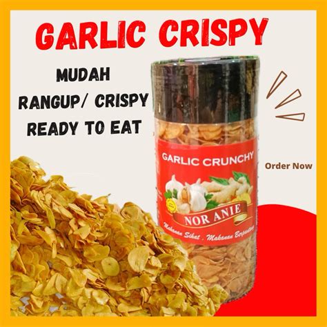 Makanan Pantang Snacks Garlic Bawang Putih Rangup Peria Crispy Rangup