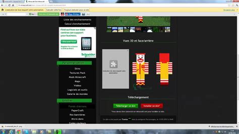 Tuto 1 Comment Metre Un Skins Sur Minecraft Cracker Et Non Cracker